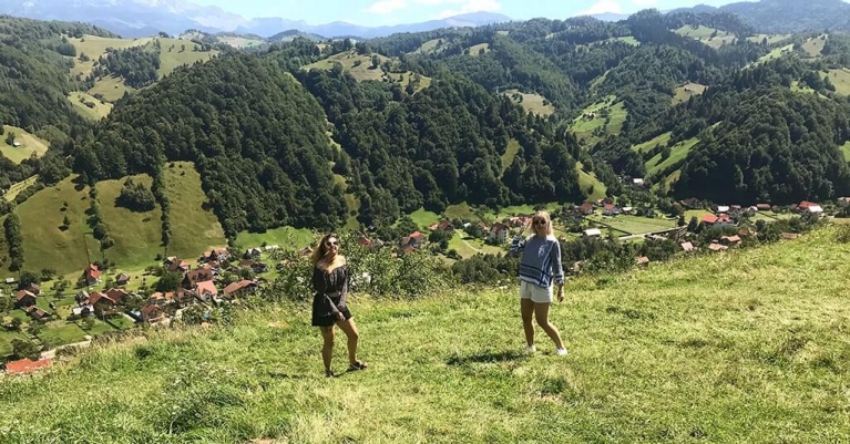 Between Bucharest and Brasov